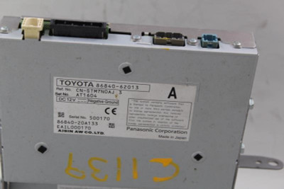 Audio Equipment Radio Display And Receiver US Market 2016-2020 MIRAI OEM #32728 86140-62010, 86840-62013 high resolution2