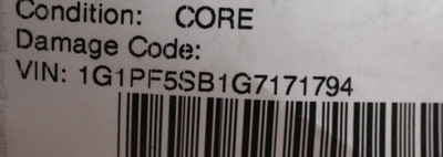 Info-GPS-TV Screen VIN P 4th Digit Limited Display 2012-2016 CHEVY CRUZE #38904 23349763 high resolution2