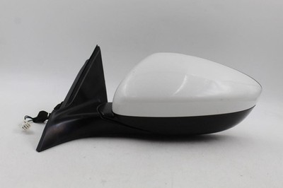Left Driver Side White Door Mirror Power Fits 2018-2022 HONDA ACCORD OEM #38963