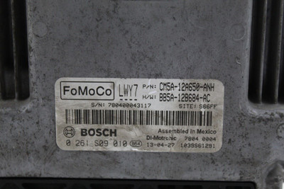 Engine ECM Electronic Control Module Gasoline With Turbo 2013 FORD FOCUS #39156 high resolution2