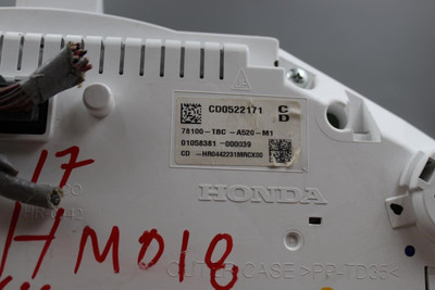 Speedometer 88K Miles Fits 2017 HONDA CIVIC OEM #37985 78100-TBC-A520-M1 high resolution2 Speedometer 88K Miles Fits 2017 HONDA CIVIC OEM #37985 78100-TBC-A520-M1 high resolution2