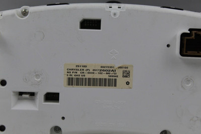 Speedometer Cluster 100K Miles MPH Fits 2011 JEEP GRAND CHEROKEE OEM #39950 05172602AI high resolution2