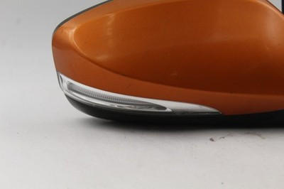 Right Passenger Side Orange Door Mirror Power 14-17 HYUNDAI VELOSTER OEM #39793