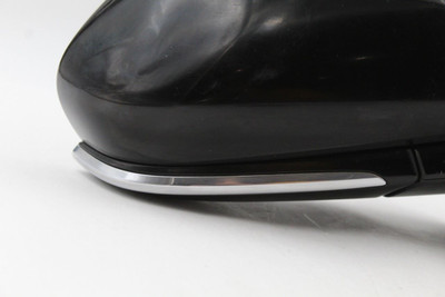 Black Passenger Side View Mirror Power Gloss Black Base 2016-2021 PRIUS #40027 high resolution2