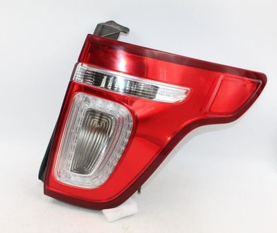 Passenger Tail Light Red Lens Fits 2011-2015 FORD EXPLORER OEM #40102