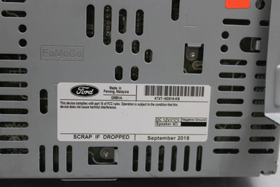 Audio Equipment Radio Receiver AM-FM-MP3 9 Speaker System 2019 FORD EDGE #40374 high resolution2