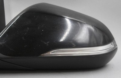 Left Driver Side Black Door Mirror Power Fits 2015-2017 HYUNDAI SONATA OEM 40386 87610-C201053B