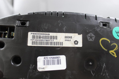 Speedometer Classic Style 91K Miles MPH Fits 2018-2020 DODGE RAM 1500 OEM #40669 68340660AB high resolution2