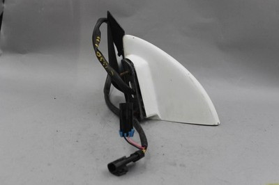 Left Driver Side White Door Mirror Power 1988-1996 CHEVROLET CORVETTE OEM #40826 10273679