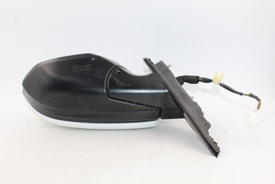 White Driver Side View Mirror Power Body Color Heated 2017-21 HONDA CIVIC #40896