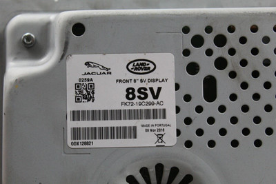 Info-GPS-TV Screen Display Center Dash Mounted Fits 2015-19 JAGUAR XE OEM #41350 FK72-19C299-AC