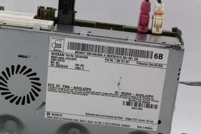 Audio Equipment Radio Receiver AM-FM Fits 2020 NISSAN SENTRA OEM #26090 2591A6LB0A