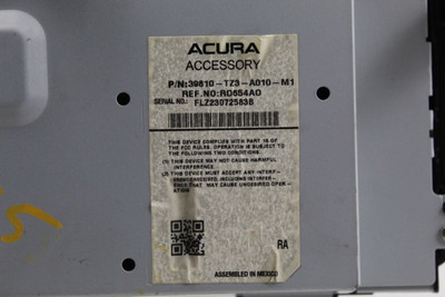 Info-GPS-TV Screen 8" Upper Display Screen Fits 15-18 TLX 41429 39810-TZ3-A010-M1