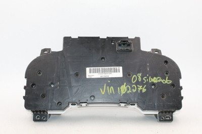 Speedometer Cluster MPH US Market Fits 09 SIERRA 1500 PICKUP 41887 20774799, 28170253