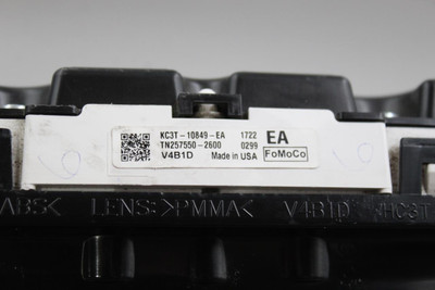 Speedometer Cluster MPH ID KC3T-10849-EA Fits 19 FORD F250SD PICKUP 42022 KC3T-10849-EA