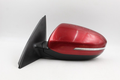 Left Driver Side Red Door Mirror Power Folding Fits 14-15 KIA OPTIMA OEM #42039