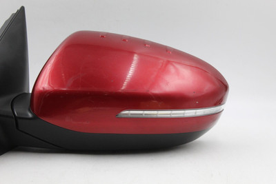 Left Driver Side Red Door Mirror Power Folding Fits 14-15 KIA OPTIMA OEM #42039