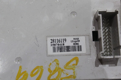 Temperature Control Manual Temperature Control Opt C60 Fits 08-12 MALIBU 42114 28116119