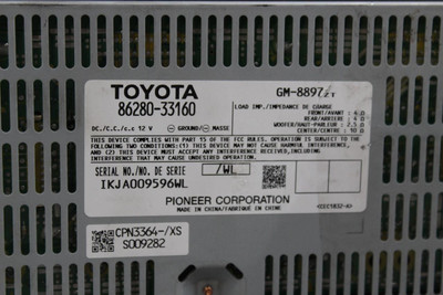 Audio Equipment Radio Amplifier ID 86280-33160 Fits 10-12 LEXUS ES350 42146 86280-33160