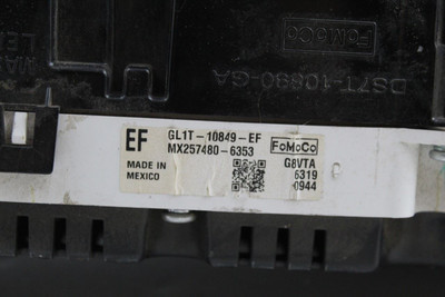 Speedometer Cluster 118K Miles MPH Fits 2016-2017 FORD EXPEDITION OEM #42292 GL1T-10849-EF