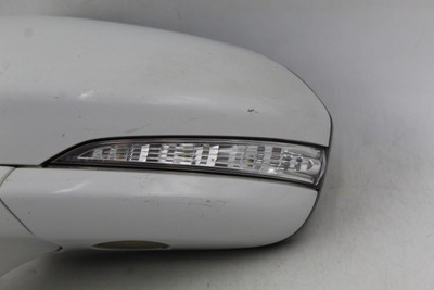 Left Driver Side White Door Mirror Power Fits 2013-2014 FORD FUSION OEM #42266
