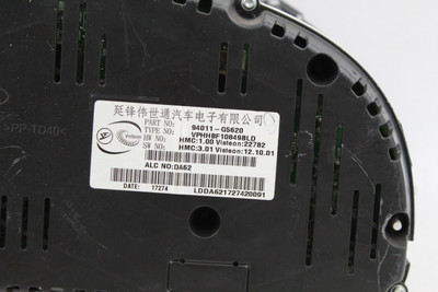 Speedometer Cluster 121K Miles MPH Fits 2018-2019 KIA NIRO OEM #42343 94011-G5620