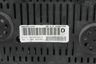 Speedometer Cluster MPH Base Fits 2006-2007 CADILLAC CTS OEM #42347 15284100