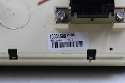 Temperature Control With AC Manual Control Fits 99-02 SIERRA 1500 PICKUP 42366 15054698