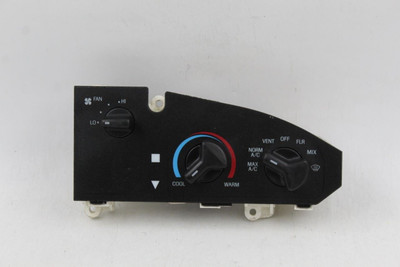 Temperature Control Front Main Without AC Fits 98-19 FORD E350 VAN 42357 F8UH18D462AA, F8UH19E764A