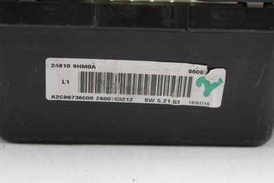 Speedometer Cluster Sedan CVT 4 Cylinder MPH Fits 2014 NISSAN ALTIMA OEM #42413 248109HM0A