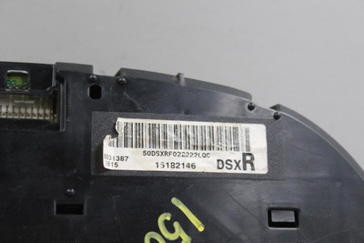 Speedometer Cluster US ID 15135668 Fits 03-05 AVALANCHE 1500 42471 15182146