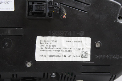 Speedometer Cluster MPH ID HK4T-10849-SB Fits 18-19 TRANSIT 150 42450 HK45-10849-DB4
