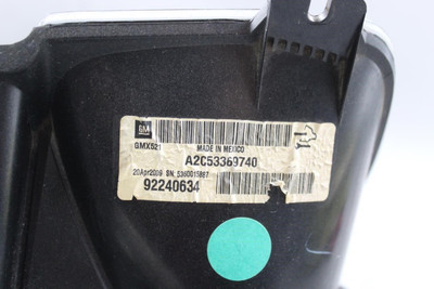 Speedometer Cluster MPH And KPH Opt Umn Fits 2010-11 CHEVROLET CAMARO OEM #42479 92240634