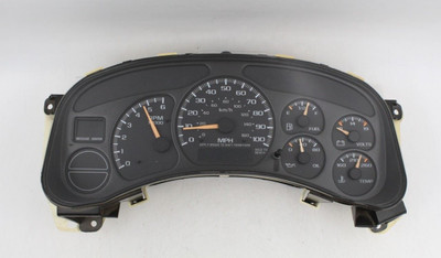 Speedometer Cluster MPH US Market ID Cdkj Fits 00-02 SIERRA 1500 PICKUP 42489 15055362