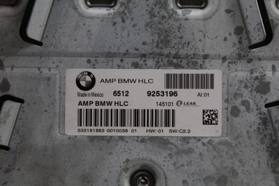 Audio Equipment Radio Amplifier Hifi Audio System Fits 11-14 BMW X3 42505 65129253196