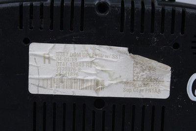 Speedometer Cluster MPH ID DT4T-10849-RA Thru Right Hand Fits 13 EDGE 42579 DT4T-10849-RB