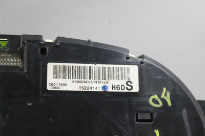 Speedometer Cluster US Fits 2005 CHEVROLET SILVERADO 1500 OEM #42608 15224141