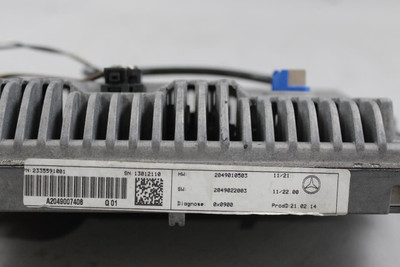 Info-GPS-TV Screen 172 Type SLK300 ID 1729003904 Fits 12-16 MERCEDES SLK 42665 2049007408, 1729003904