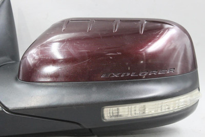 Left Driver Side Maroon Door Mirror Power Fits 2011-2015 FORD EXPLORER OEM 42655 BB5Z17683EAPTM