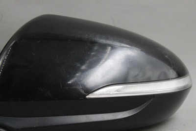 Left Driver Side Black Door Mirror Power Fits 2017-18 HYUNDAI ELANTRA OEM #42636 87610F2310