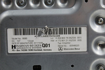 Audio Equipment Radio 463 Type G550 Fits 13-17 MERCEDES G-CLASS 42737 A2049007806