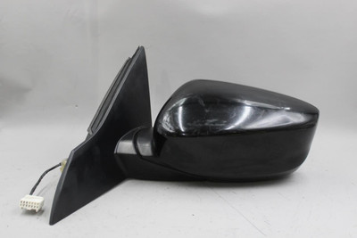 Left Driver Side Black Door Mirror Power Fits 2013-2017 HONDA ACCORD OEM #42808 76250-T2F-A110-M6