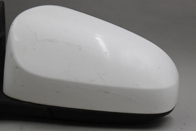 Left Driver Side White Door Mirror Power Fits 2012-2014 TOYOTA CAMRY OEM #42948 8790906401