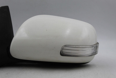 Left Driver Side White Door Mirror Power Fits 2011-2016 SCION TC OEM #42866