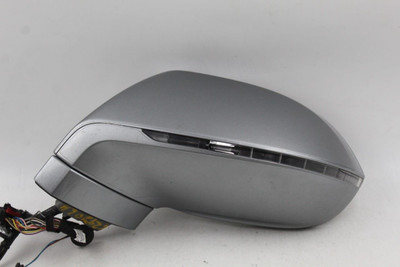 Left Driver Side Quartz Gray Metallic Door Mirror Fits 12-18 AUDI A7 OEM #43149
