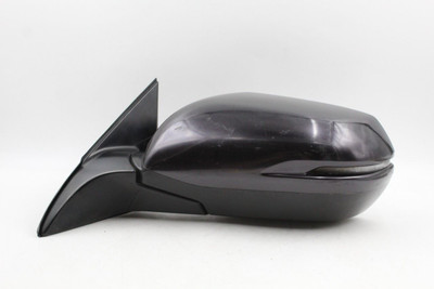 Left Driver Side Mulberry Metallic Door Mirror Fits 16-18 HONDA HR-V OEM #43137