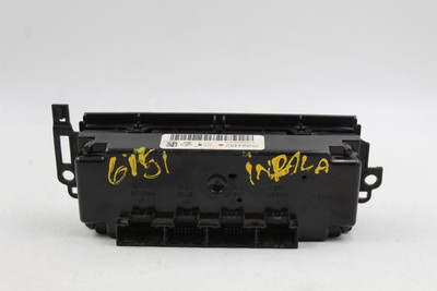 Temperature Control Dual Zone Opt CJ3 Non-heated Seats Fits 06-11 IMPALA 43186 25884482