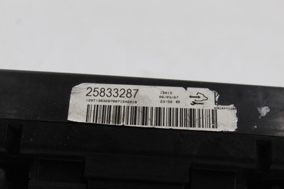 Temperature Control Without Heated Seat Fits 07-09 EQUINOX 43185 25833287