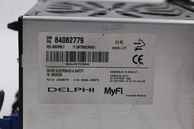 Audio Equipment Radio VIN J 11th Digit Limited Radio Fits 2015-2017 ACADIA 43206 84082779