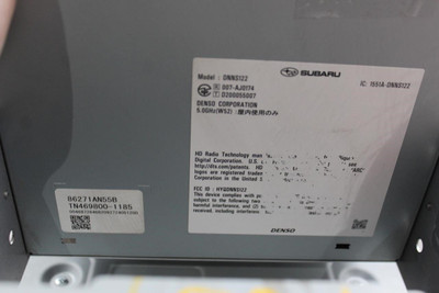 Audio Equipment Radio Fits 2025 SUBARU LEGACY OEM #43269 86271AN55B